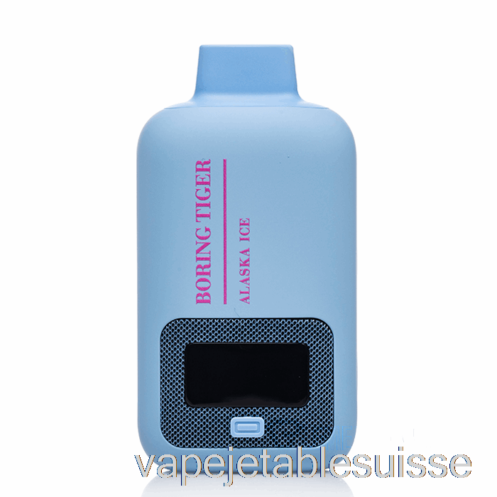 Vape Suisse Luffbar Ennuyeux Tigre 25000 Glace D'alaska Jetable